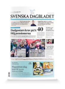 Prislista/Modulkarta Svenska Dagbladet